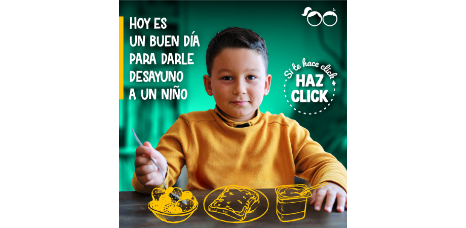 ¡Haz click por una buena causa!